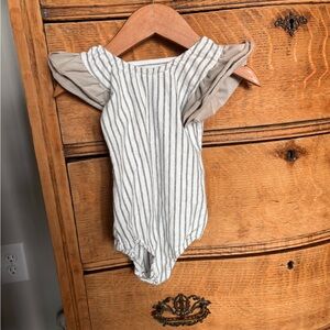Striped Kids One Piece Bodysuit